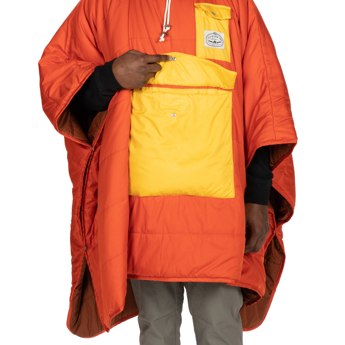 Reversible Poncho Product Image 4 - Poler