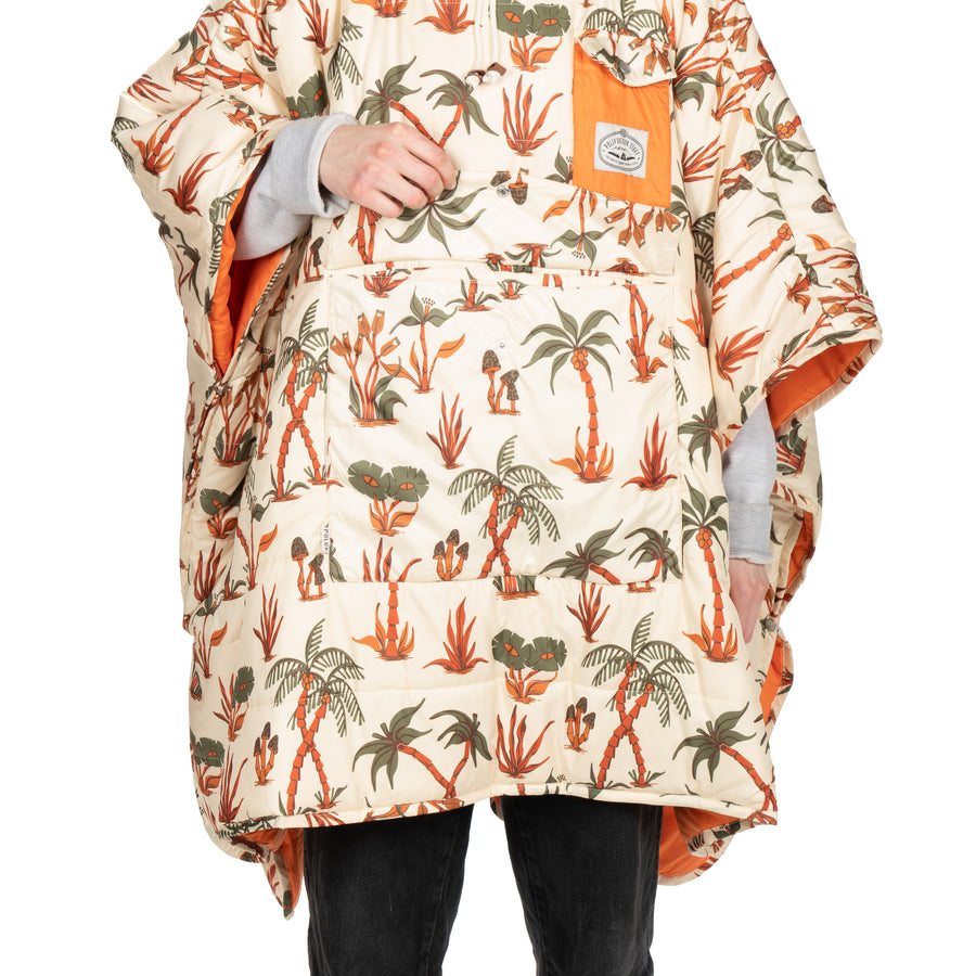 Reversible Poncho Product Image 4 - Poler